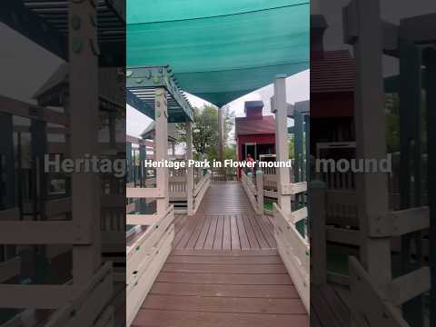 Heritage Park in Flower mound | Splash Pad Open | Play ground in Dallas video thumbnail